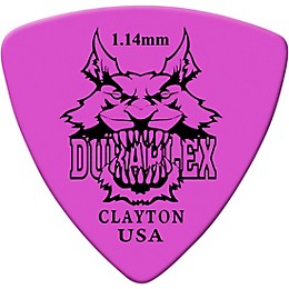 Clayton Duraplex Delrin Rounded Triangle Picks 1 Dozen 1.14 mm