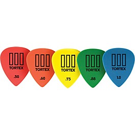 Dunlop Tortex T3 Sharp Tip Guitar Picks 72-Pack .73 mm Dunlop Tortex T3 Sharp Tip Guitar Picks 72-Pack .88 mm