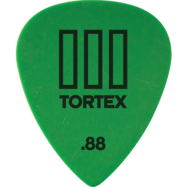 Dunlop Tortex T3 Sharp Tip Guitar Picks 72-Pack .88 mm