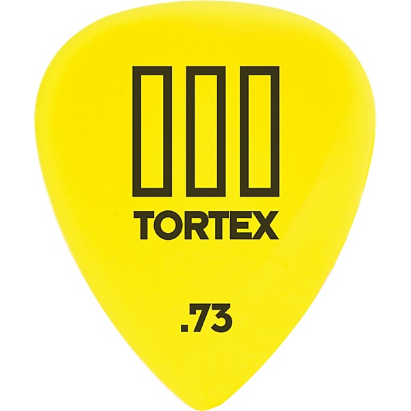 Dunlop Tortex T3 Sharp Tip Guitar Picks 72-Pack .73 mm