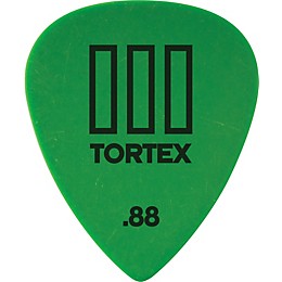 Dunlop Tortex T3 Guitar Picks 12-Pack .88 mm