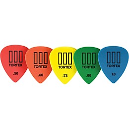 Dunlop Tortex T3 Guitar Picks 12-Pack .50 mm