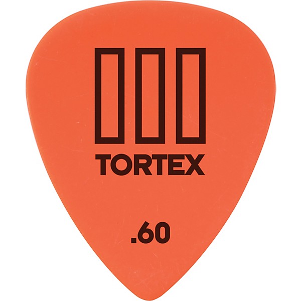 Dunlop Tortex T3 Guitar Picks 12-Pack .60 mm