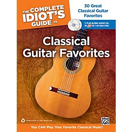 Alfred The Complete Idiot's Guide to Classical Guitar Favorites Book/2 CDs