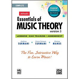 Alfred Essentials of Music Theory: Version 3 CD-ROM Student Version Complete