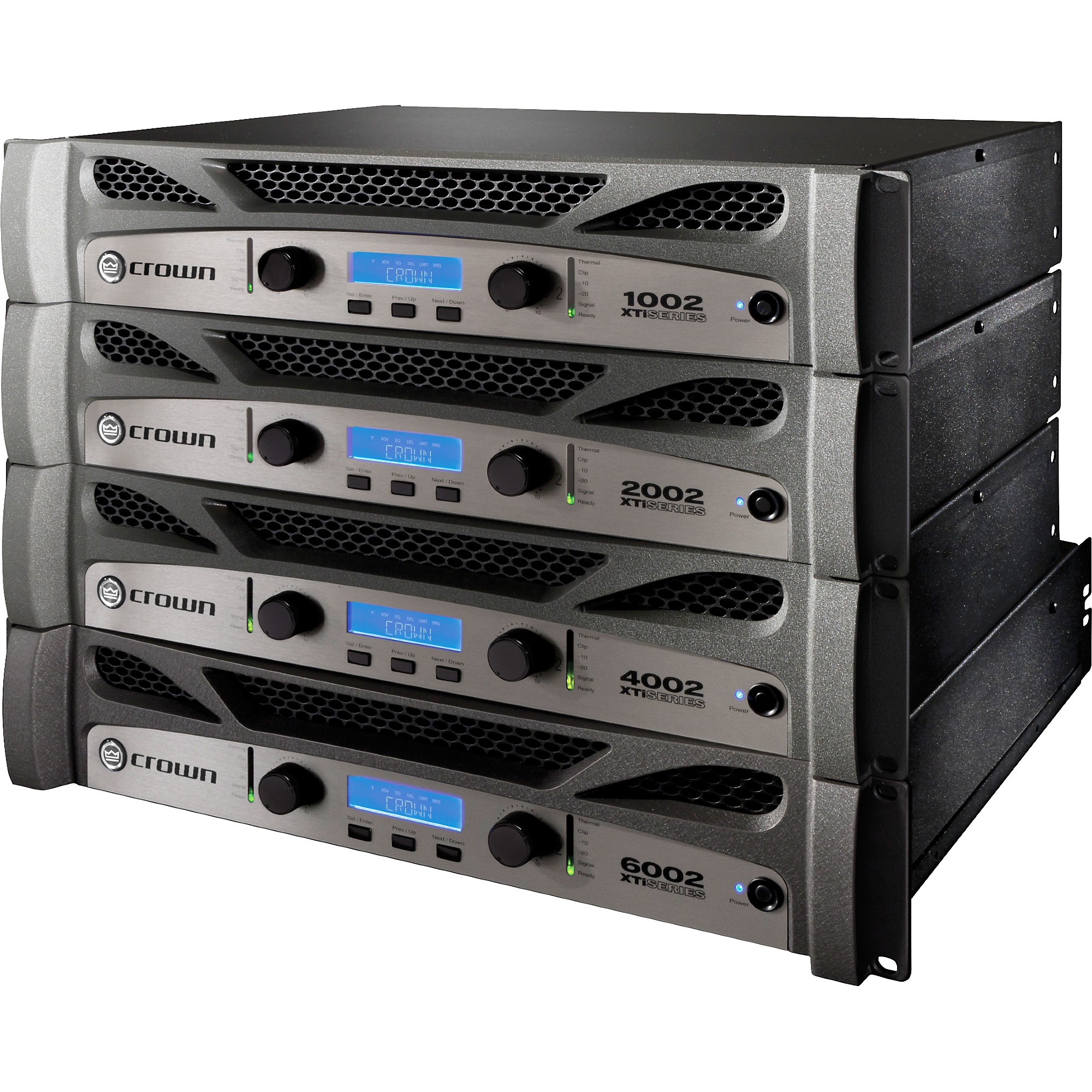 Crown XTi SERIES 1002 パワーアンプ 冷却ファン付き Crown XTi 1002 Power Amplifier | Guitar Center