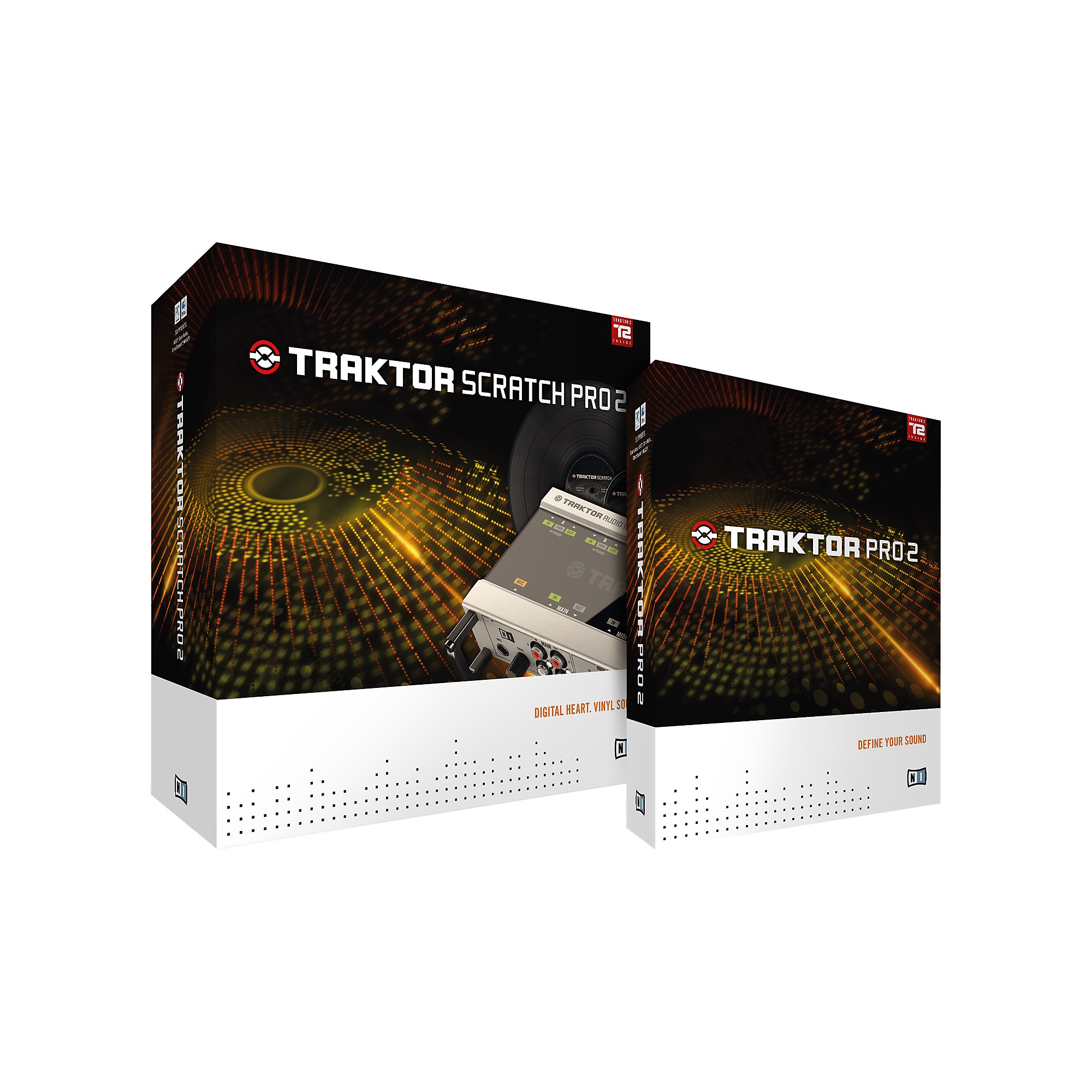 TRAKTOR SCRATCH PRO2 セット Native Instruments Traktor Scratch Pro 2 | Sweetwater