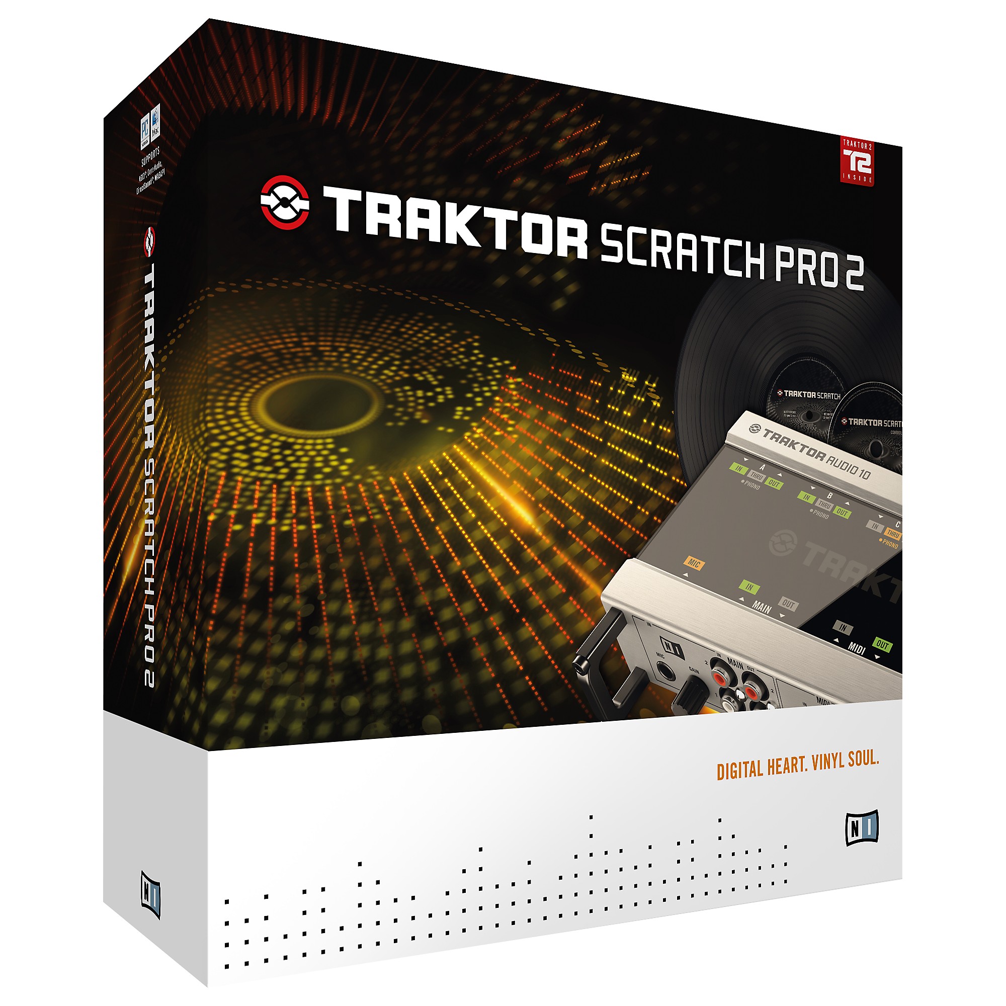 TRAKTOR SCRATCH PRO2 セット Native Instruments Traktor Scratch Pro 2 | Sweetwater
