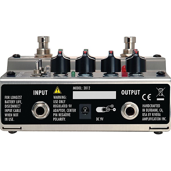 Rivera Metal Shaman Distortion Guitar Effects Pedal