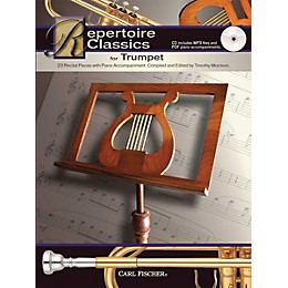 Carl Fischer Repertoire Classics for Trumpet (Book/ Data MP3 CD)
