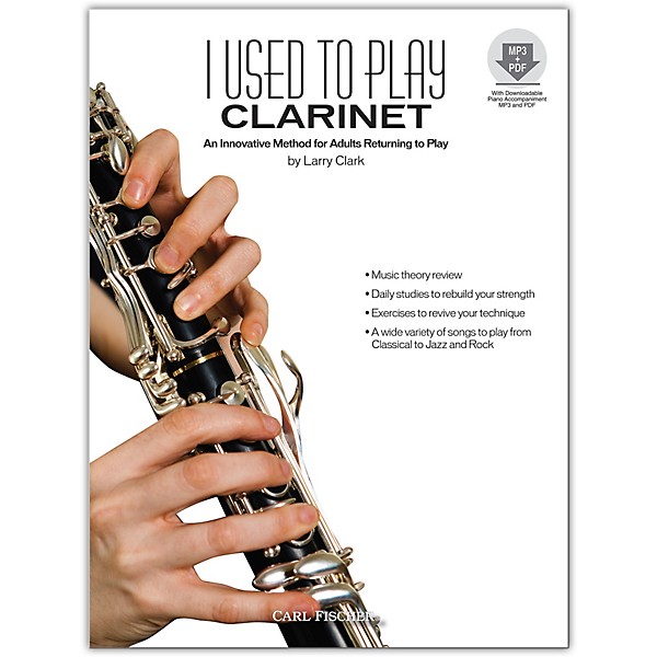 Carl Fischer I Used to Play Clarinet (Book/Online Audio)