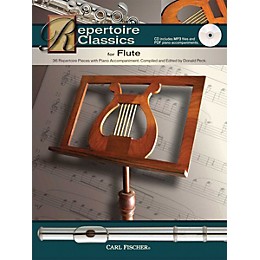 Carl Fischer Repertoire Classics for Flute (Book/ Data MP3 CD)