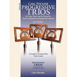 Carl Fischer Progressive Trios for Strings - Violin Book