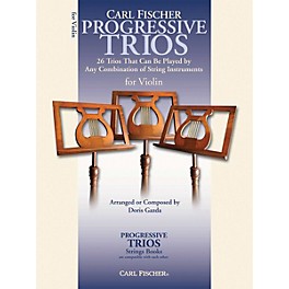 Carl Fischer Progressive Trios for Strings - Violin Book