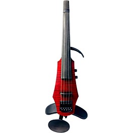 NS Design WAV 5  5-String Electric Violin Black NS Design WAV 5  5-String Electric Violin Transparent Red