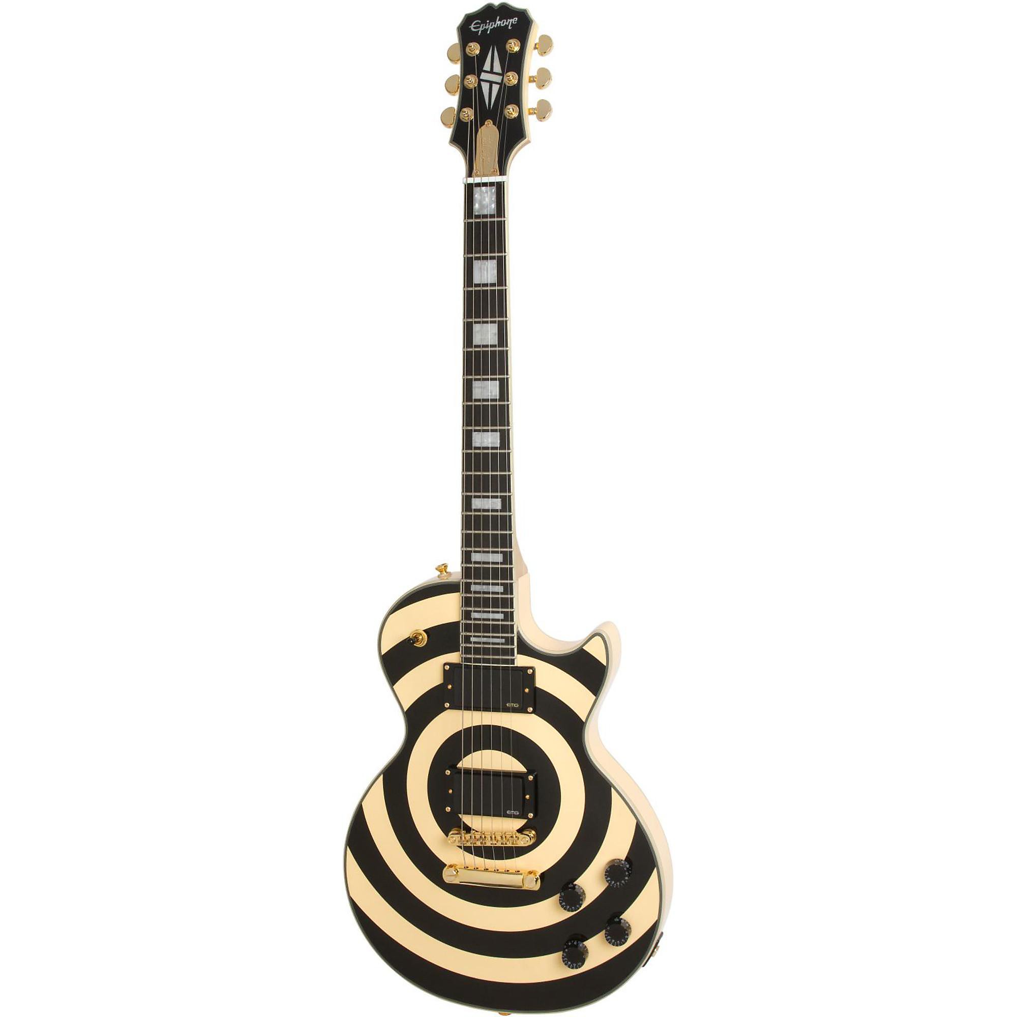 ギター Epiphone Zakk Wylde Les Paul Bullseye Epiphone Zakk Wylde Bullseye Les Paul Custom Plus Electric Guitar