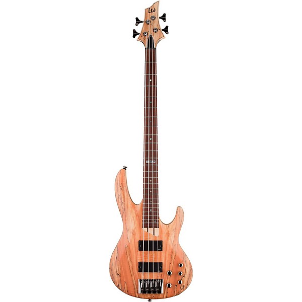 ESP LTD B-204SM Electric Bass Guitar Satin Natural