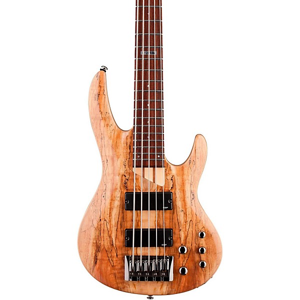 ESP LTD B-205SM 5-String Electric Bass Guitar Satin Natural
