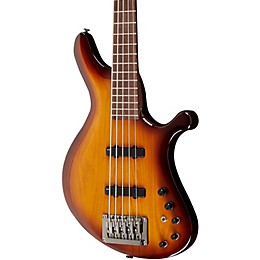 Ibanez Grooveline G105 5-String Electric Bass Guitar Brown Burst