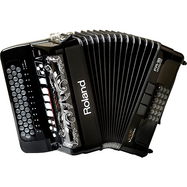 Open Box Roland Diatonic V-Accordion Level 1 Black | Guitar Center