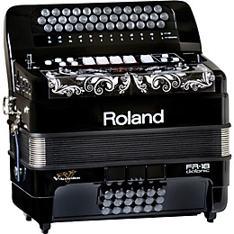 Open Box Roland Diatonic V-Accordion Black | Guitar Center