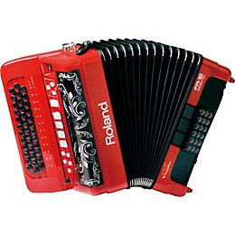 Open Box Roland Diatonic V-Accordion Level 2 Red 888365497730