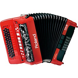 Blemished Roland Diatonic V-Accordion Level 2 Red 888365497730