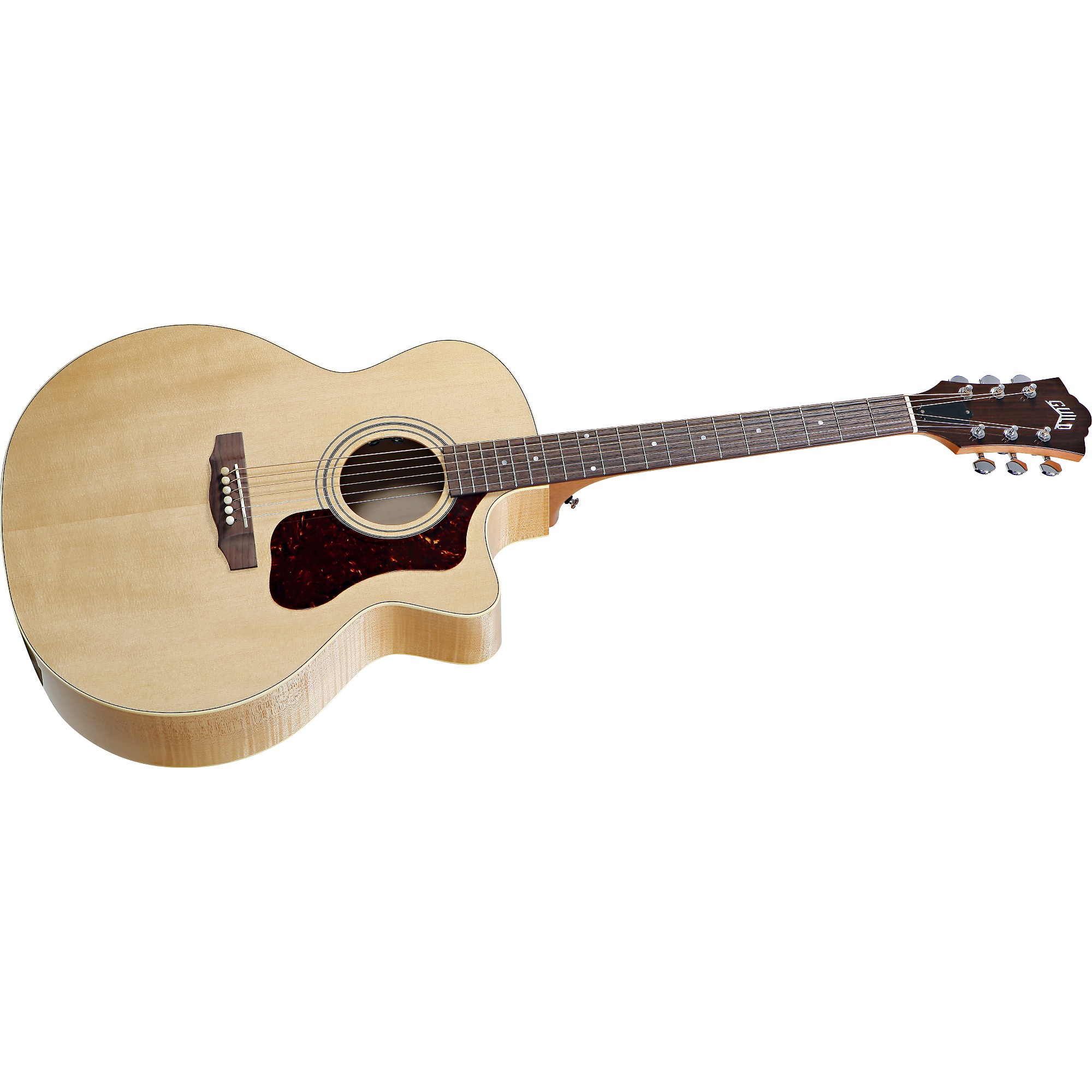 GUILD アコースティックギター サンバースト　F50CE Platinum Guild F-50CE Standard Cutaway Acoustic-Electric Guitar