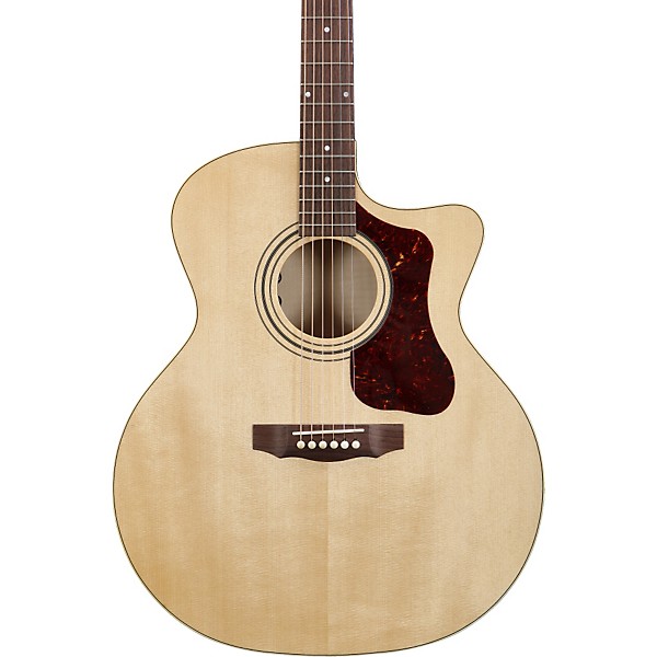 GUILD アコースティックギター サンバースト　F50CE Platinum Guild F-50CE Standard Cutaway Acoustic-Electric Guitar