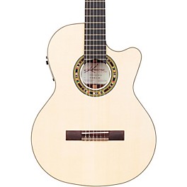 Open Box Kremona F65CW Fiesta Cutaway Acoustic-Electric Classical Guitar Level 1 Natural