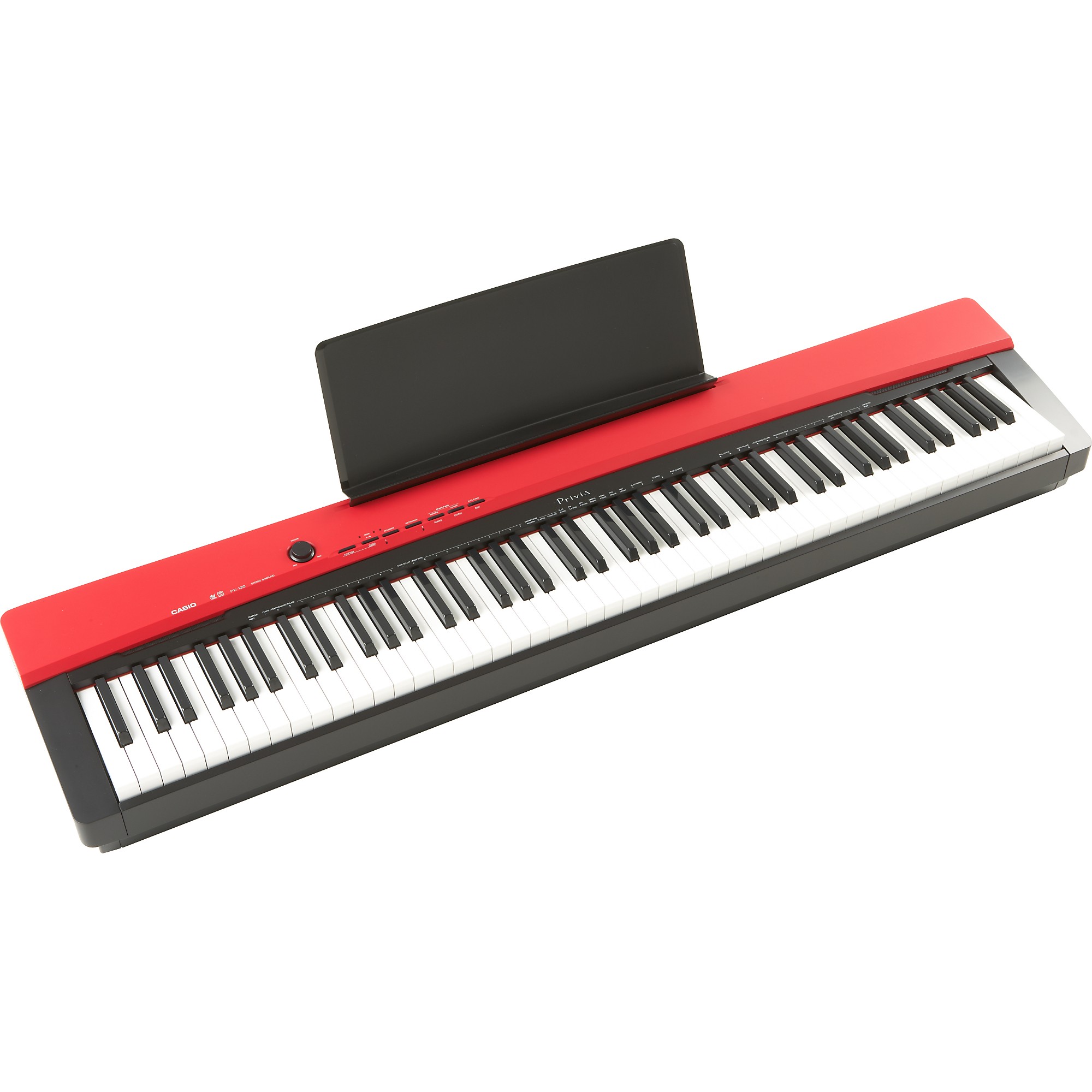 Open Box Casio Privia PX130 88-Key Digital Keyboard - Red Level 1