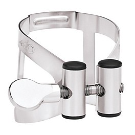 Vandoren M/O Series Clarinet Ligature Bb Clarinet - Pewter Vandoren M/O Series Clarinet Ligature Eb Clarinet, Pewter