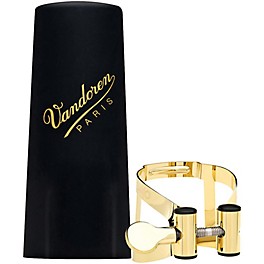 Vandoren M/O Series Saxophone Ligature Alto Sax - Aged Gold w... Vandoren M/O Series Saxophone Ligature Baritone Sax - Gilded