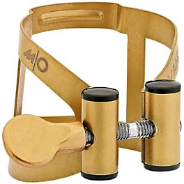 Vandoren M/O Series Saxophone Ligat... Vandoren M/O Series Saxophone Ligature Baritone Sax, For V16 mtp Aged Gold Plastic cap