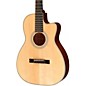 Open Box Recording King Studio Series 12 Fret OO Acoustic Guitar with Cutaway Level 1 Natural thumbnail