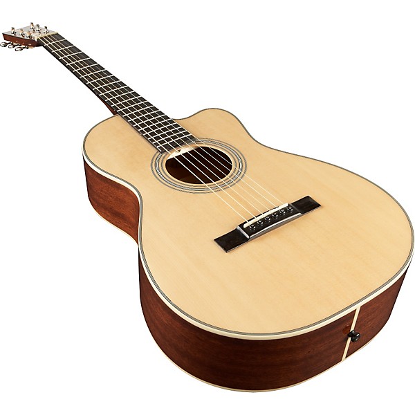 Recording King Studio Series 12 Fret O Acoustic Guitar with Cutaway Natural