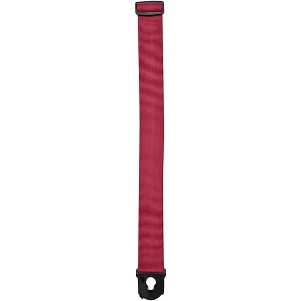 D'Addario Planet Lock Locking Nylon Guitar Strap Red