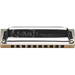 Suzuki M20 Manji 10-Hole Harmonica A