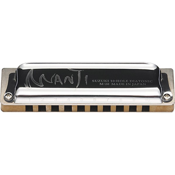 Suzuki M20 Manji 10-Hole Harmonica A