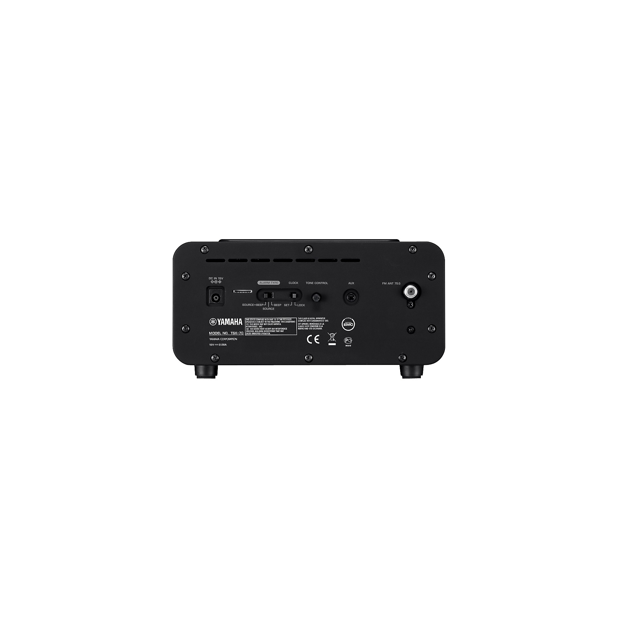Yamaha TSX-70 Desktop Audio System Brown | Guitar Center Yamaha TSX-70 Desktop Audio System Brown | Guitar Center