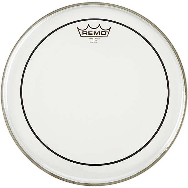 Remo Clear Pinstripe Pro Pack With Free 14" Controlled Sound X Snare Head 12, 13, 16