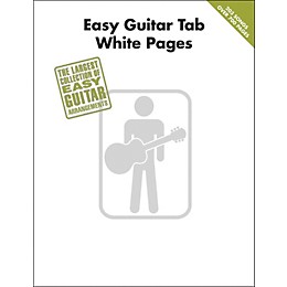 Hal Leonard Easy Guitar Tab White Pages Songbook