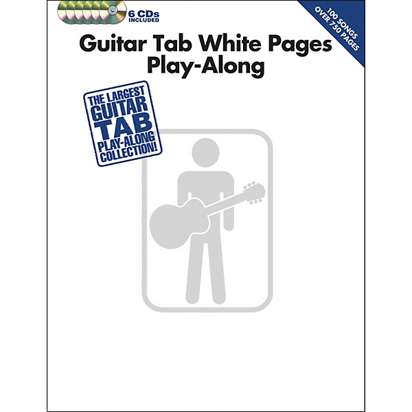 Hal Leonard Guitar Tab White Pages Play-Along (Book/6-CD Pack)