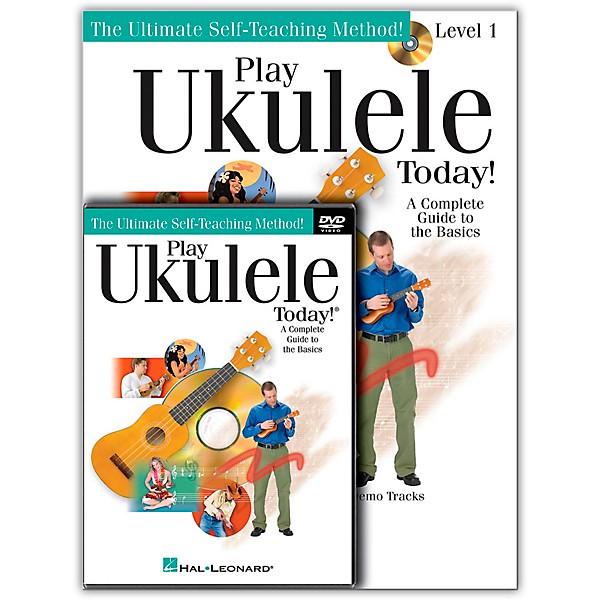 Hal Leonard Play Ukulele Today! Beginner's Pack (Book/Online Audio/DVD)