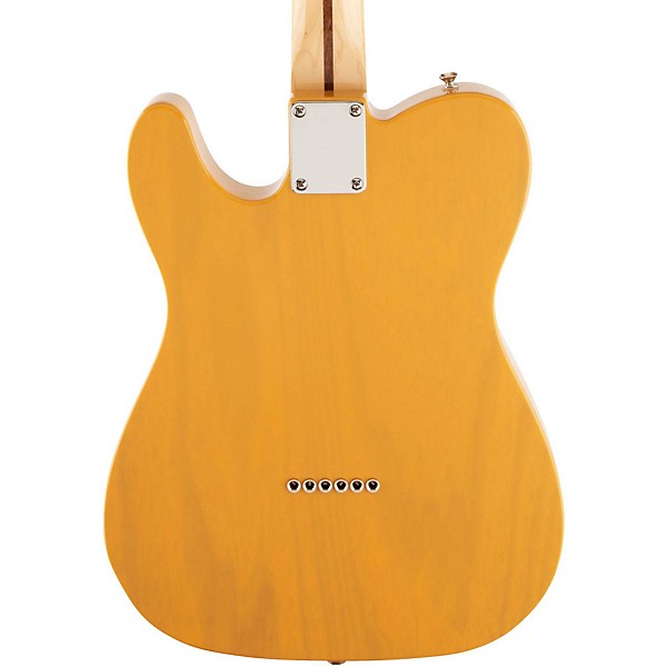 Open Box Fender Special Edition Deluxe Ash Telecaster Level 2 Maple Fretboard, Butterscotch Blonde 190839191496