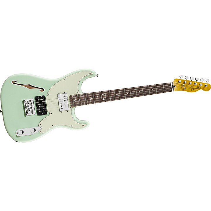 Open Box Fender Pawn Shop '72 Electric Guitar Surf Green Rosewood