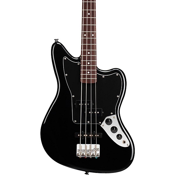 Open Box Squier Vintage Modified Jaguar Bass Special SS (Short Scale) Level 2 Rosewood Fretboard,Silver 190839258731