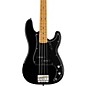 Open Box Squier Matt Freeman Precision Bass Guitar Level 1 Maple Fretboard Black thumbnail