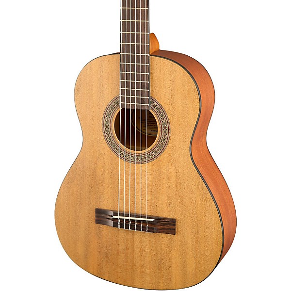 Open Box Fender MC-1 Parlor 3/4 Size Classical Guitar Level 2 Agathis Top, Satin Body Finish 190839072672