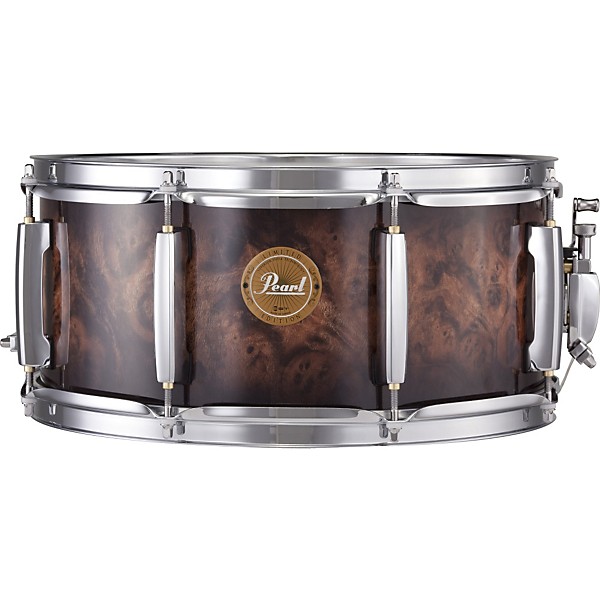 Pearl Limited Edition Artisan II Snare Drum Natural Walnut Burst 14x6.5